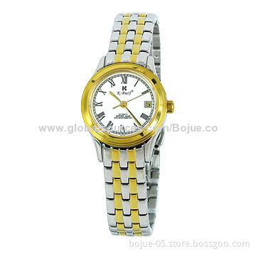 Great Style Analog Stainless Steel Women's/Men's Dress Quartz Wristwatch